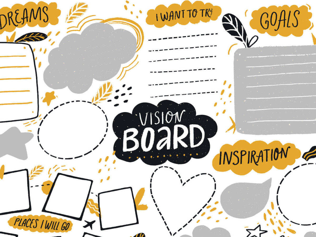 How To Create A Vision Board That Actually Inspires You - Kayla's