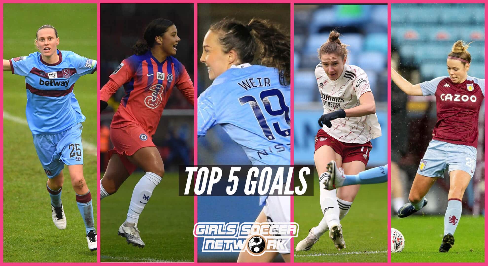 Top FA WSL Goals