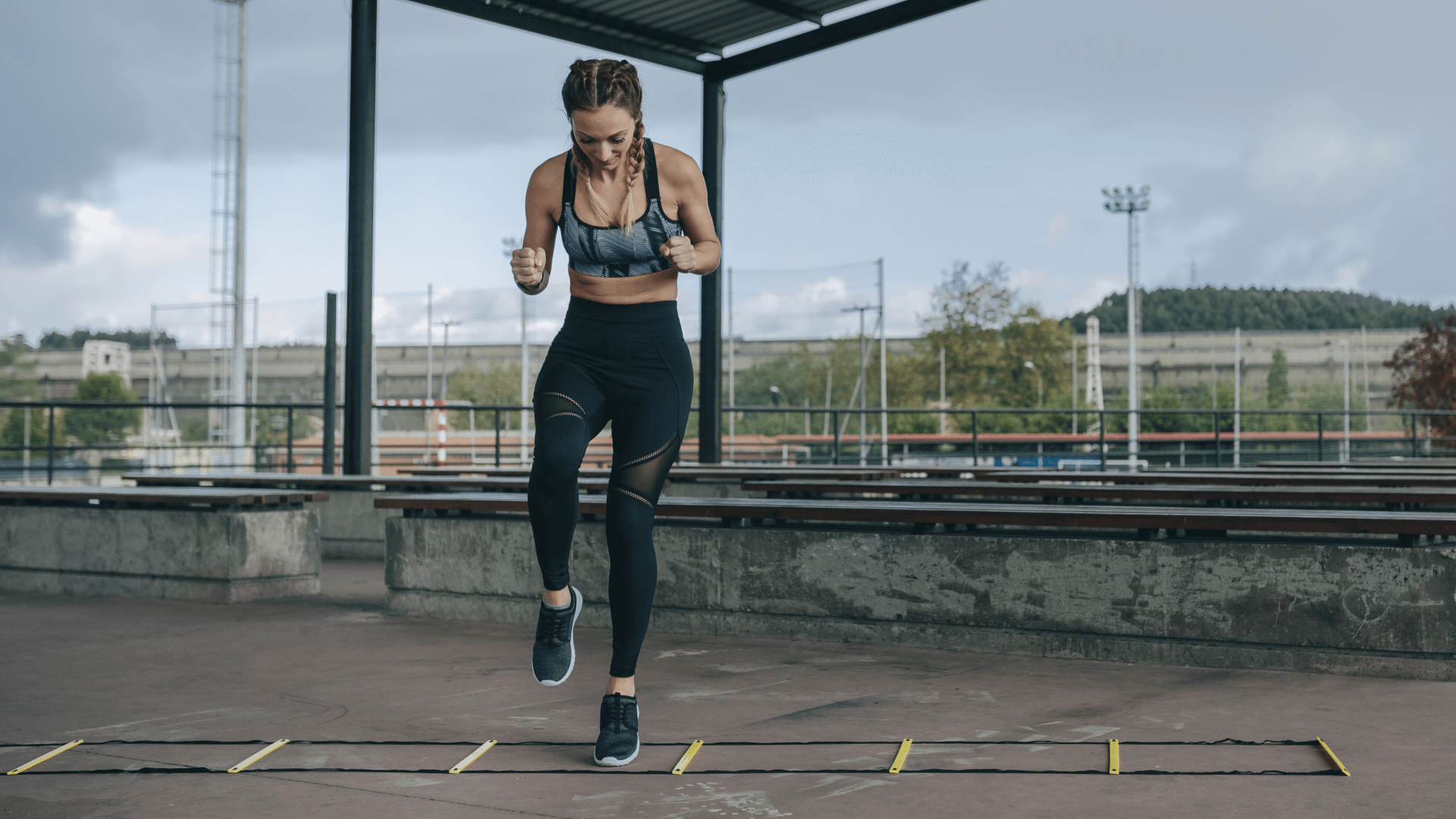 girl agility training