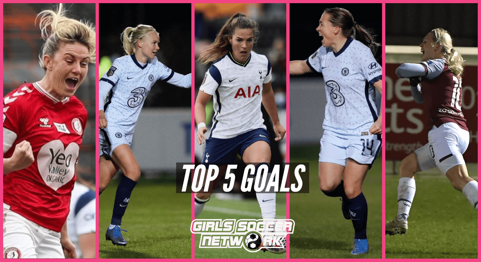 best women's soccer goals of the week