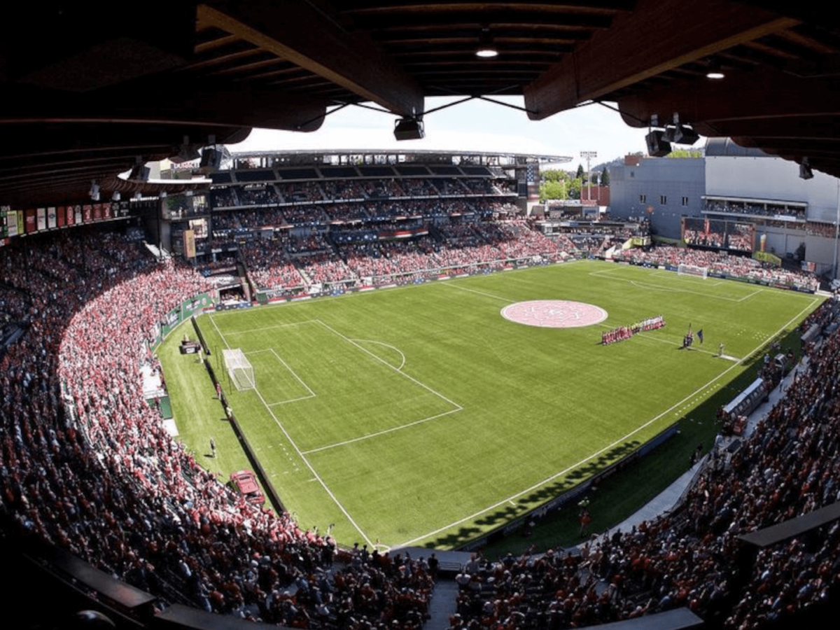 Rock Solid SPS Stands at soccer-specific PayPal Park Stadium