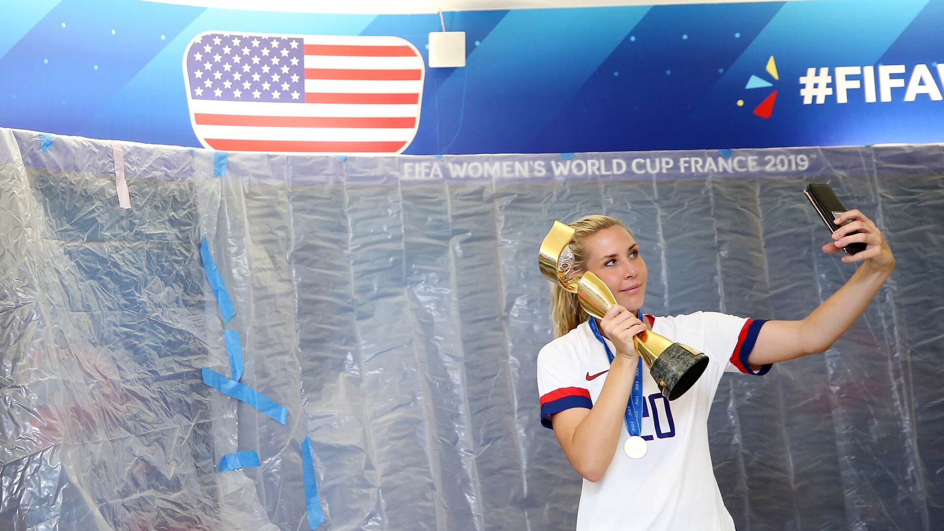 allie long at the 2019 women's world cup