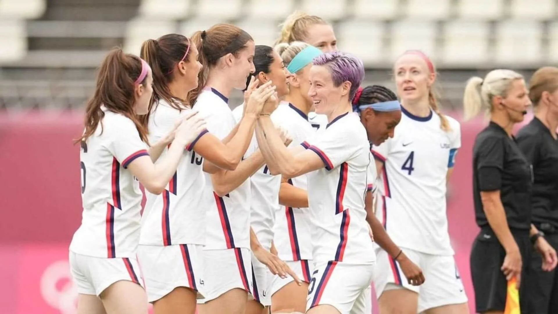 The USWNT advances out of the group stage and into the quarterfinals of the Olympics.