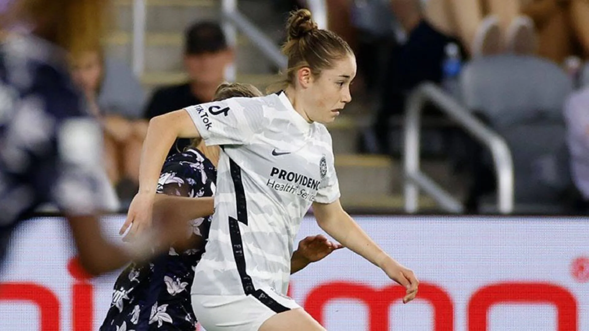 olivia moultrie gets portland thorns debut