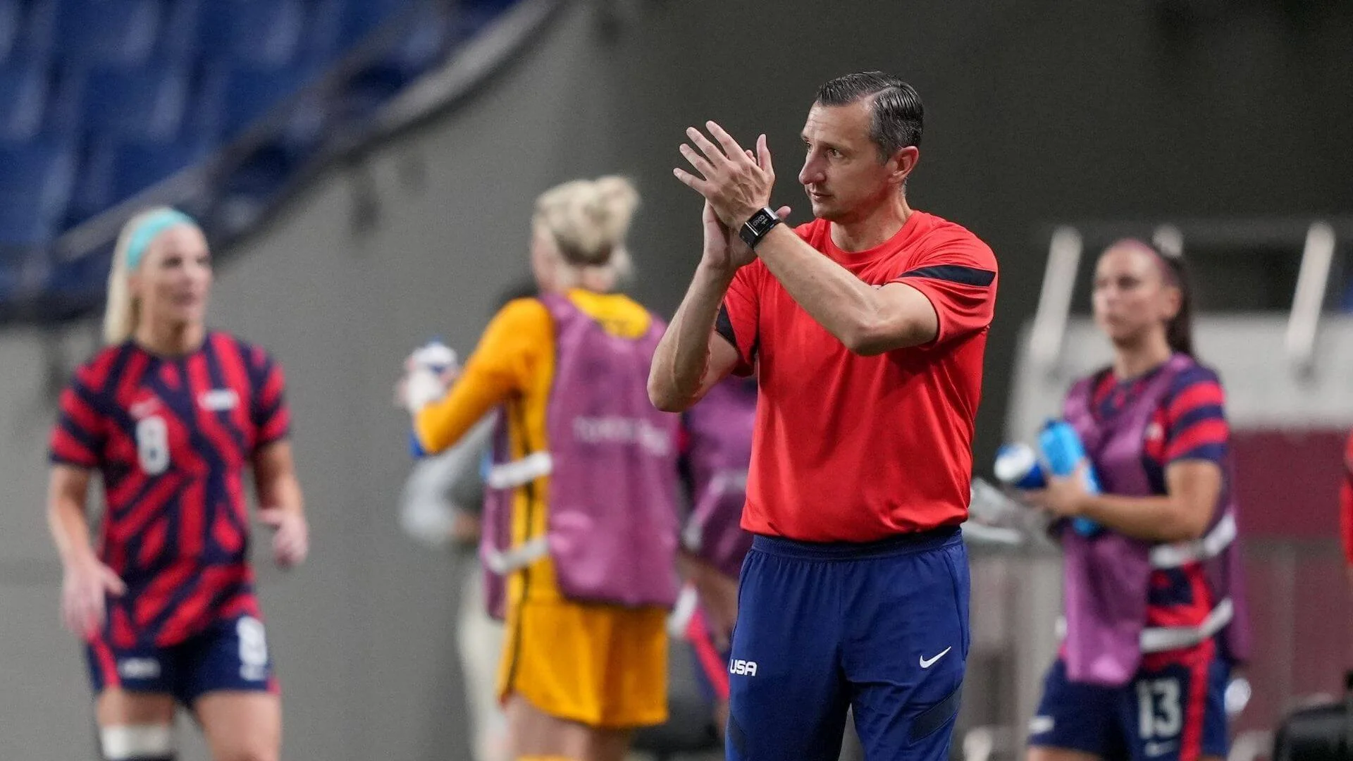 Vlatko Andonovski coached the USWNT to a bronze medal at the Olympics