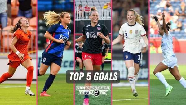 The best women's soccer goals of this week come from the NWSL and the USWNT's game against the Netherlands.