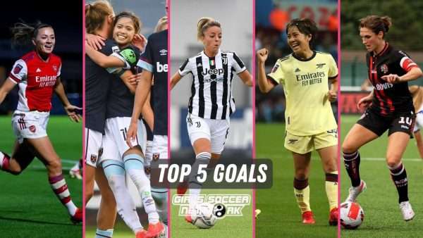 Here are the best women's soccer goals from England, Italy, and France.