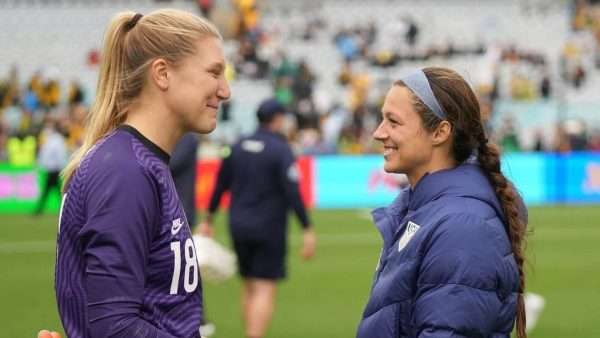 In women's soccer news, the USWNT beat Australia