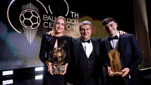 Alexia Putellas wins the 2021 Ballon d'Or