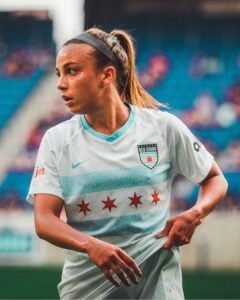 Mallory Pugh of the Chicago Red Stars 