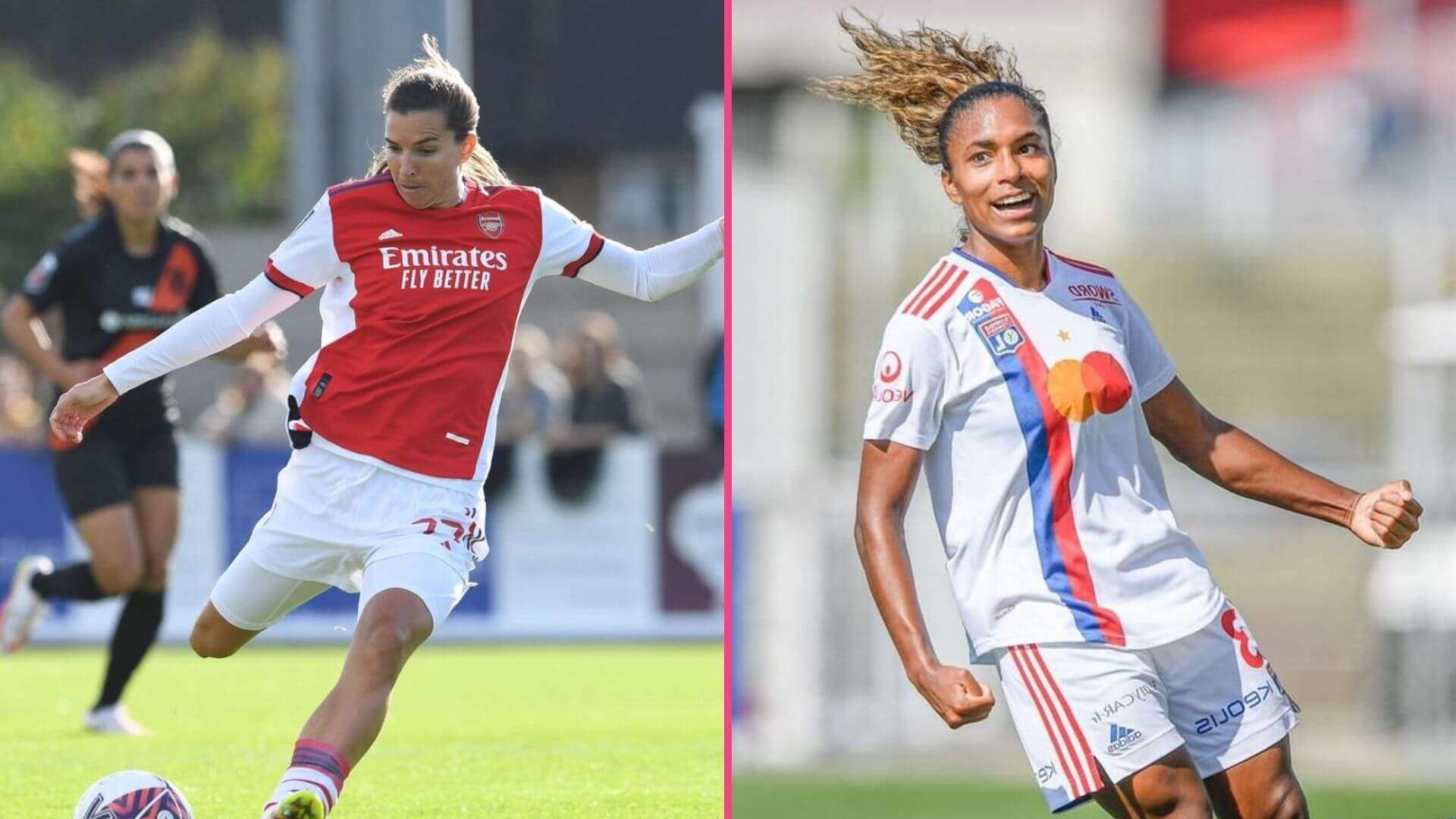 Tobin Heath (left) and Catarina Macario (right)