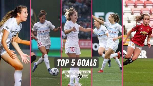 The best women's soccer goals of the week are from the NWSL, NCAA and FA WSL