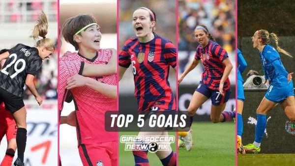 The best women's soccer goals this week come from the international break