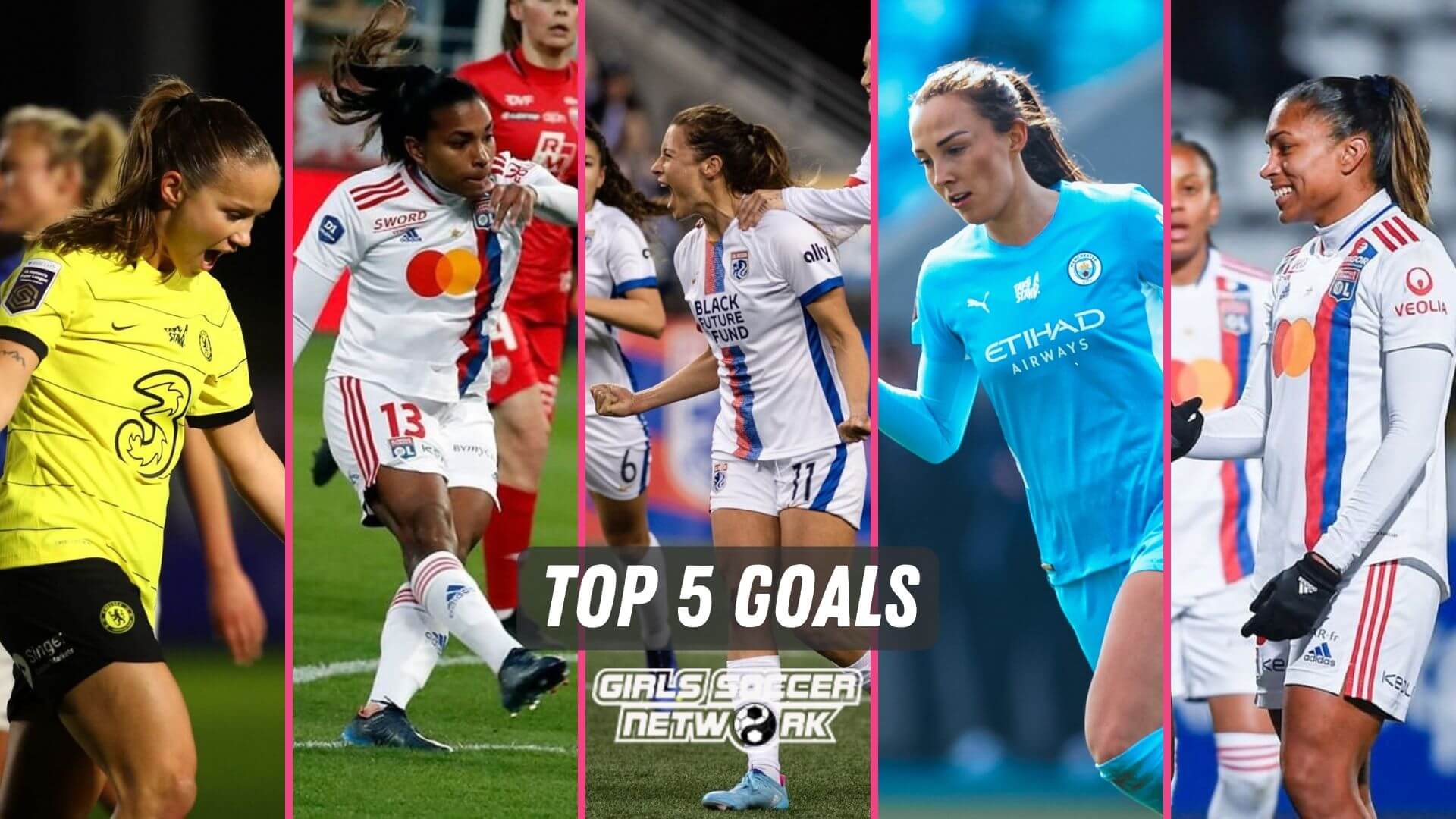 The best women's soccer goals this week