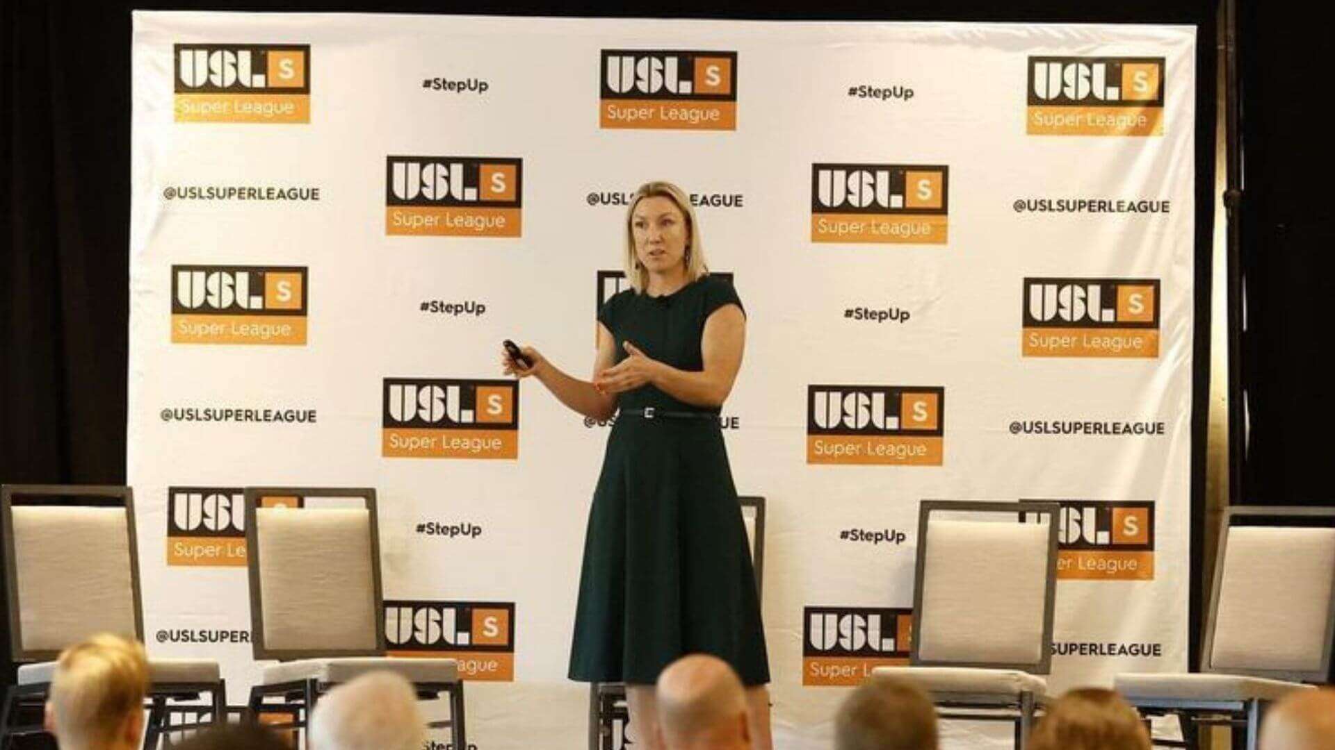 Amanda Vandervort is the president of the new USL Super League