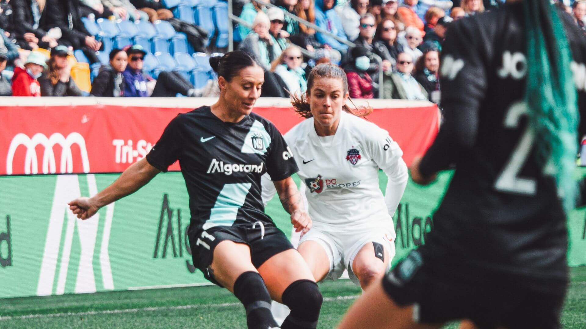 Gotham vs. Washington Spirit during the Challenge Cup