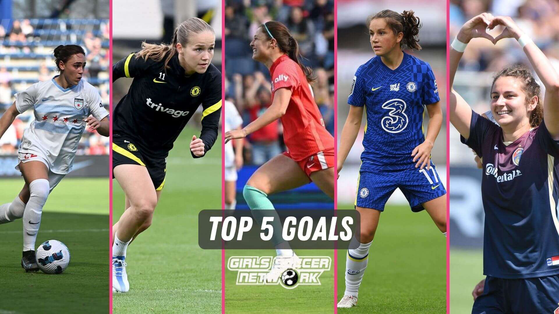 The best women's soccer goals of the week are in