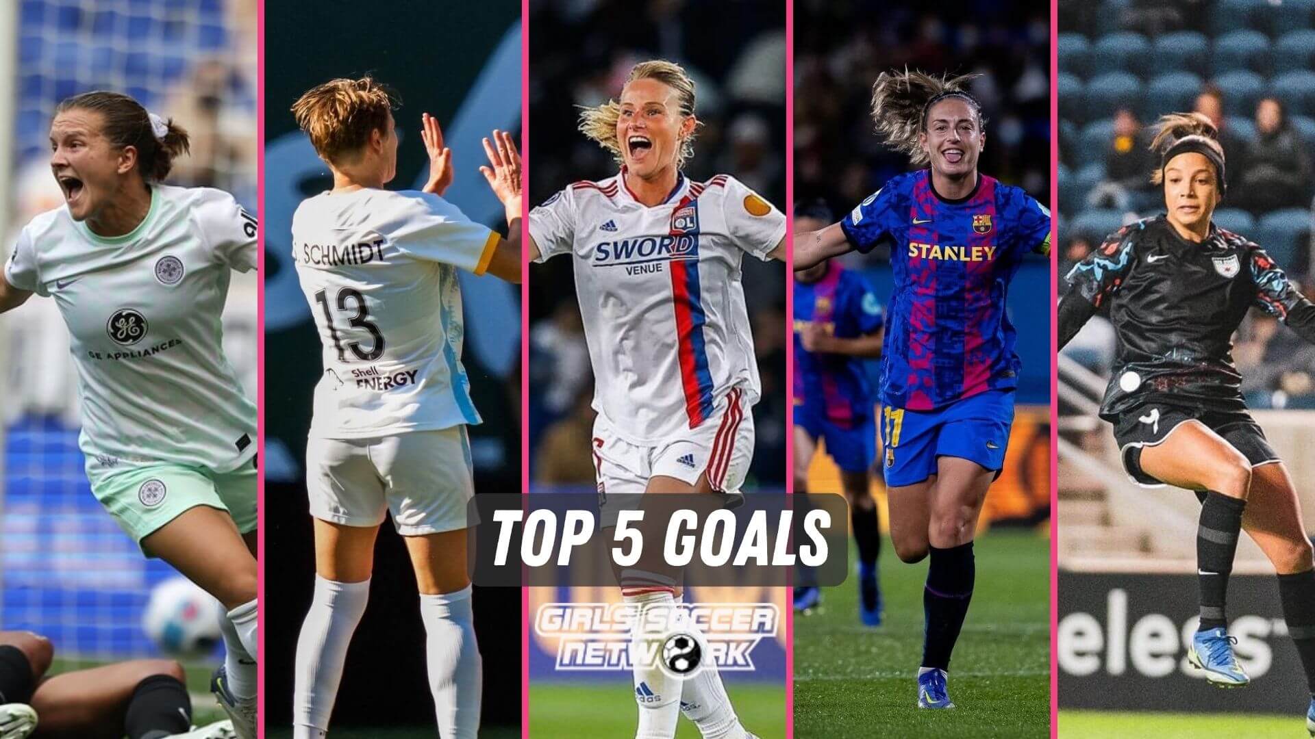 The best women's soccer goals from the Champions League final and NWSL