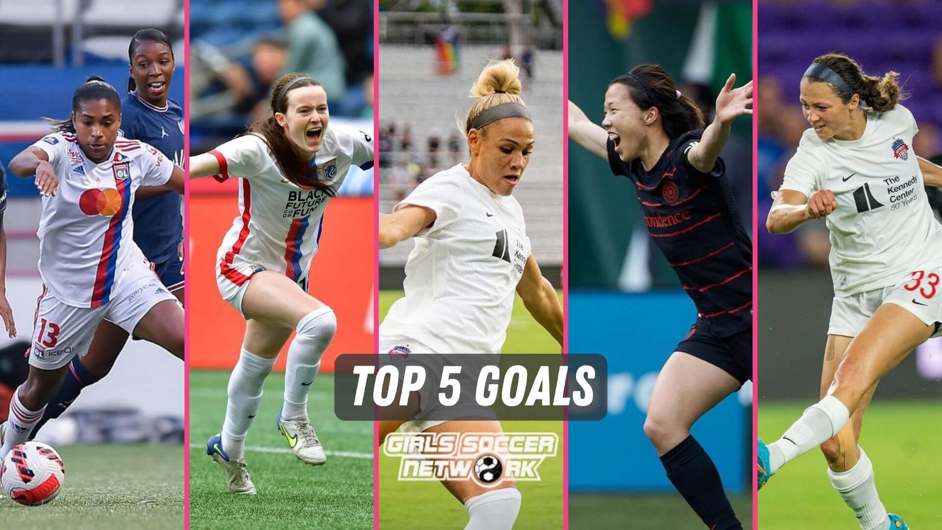 The best women's soccer goals of the week from the D1 Arkema and the NWSL