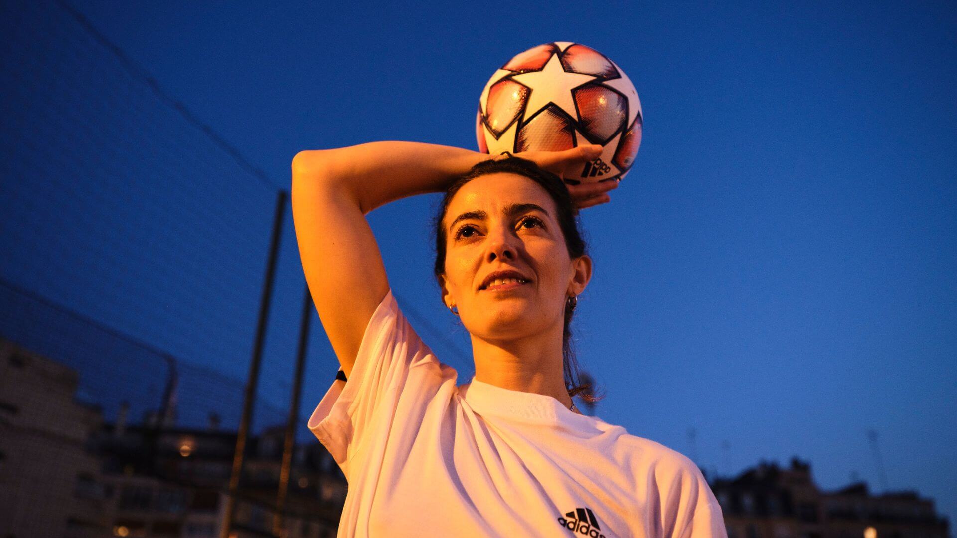 Fati Rouina, the founder of the Queer Women Soccer Space