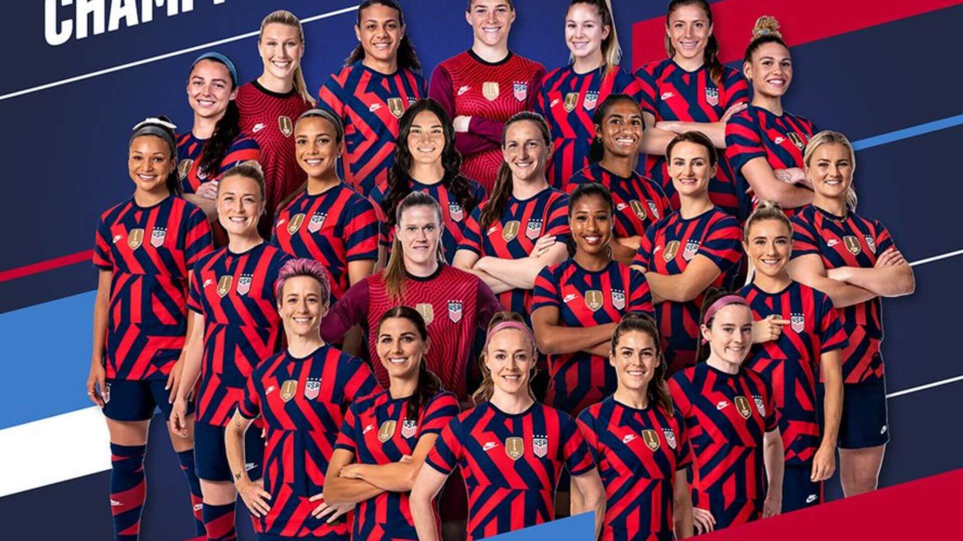 In women's soccer news, the USWNT released its roster