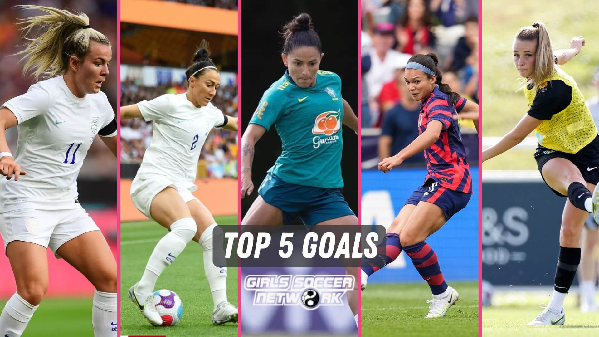 The best women's soccer goals from this week