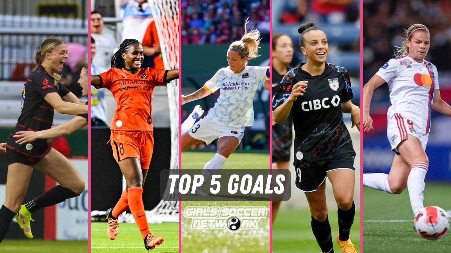 The best women's soccer goals of the week from the D1 Arkema and NWSL