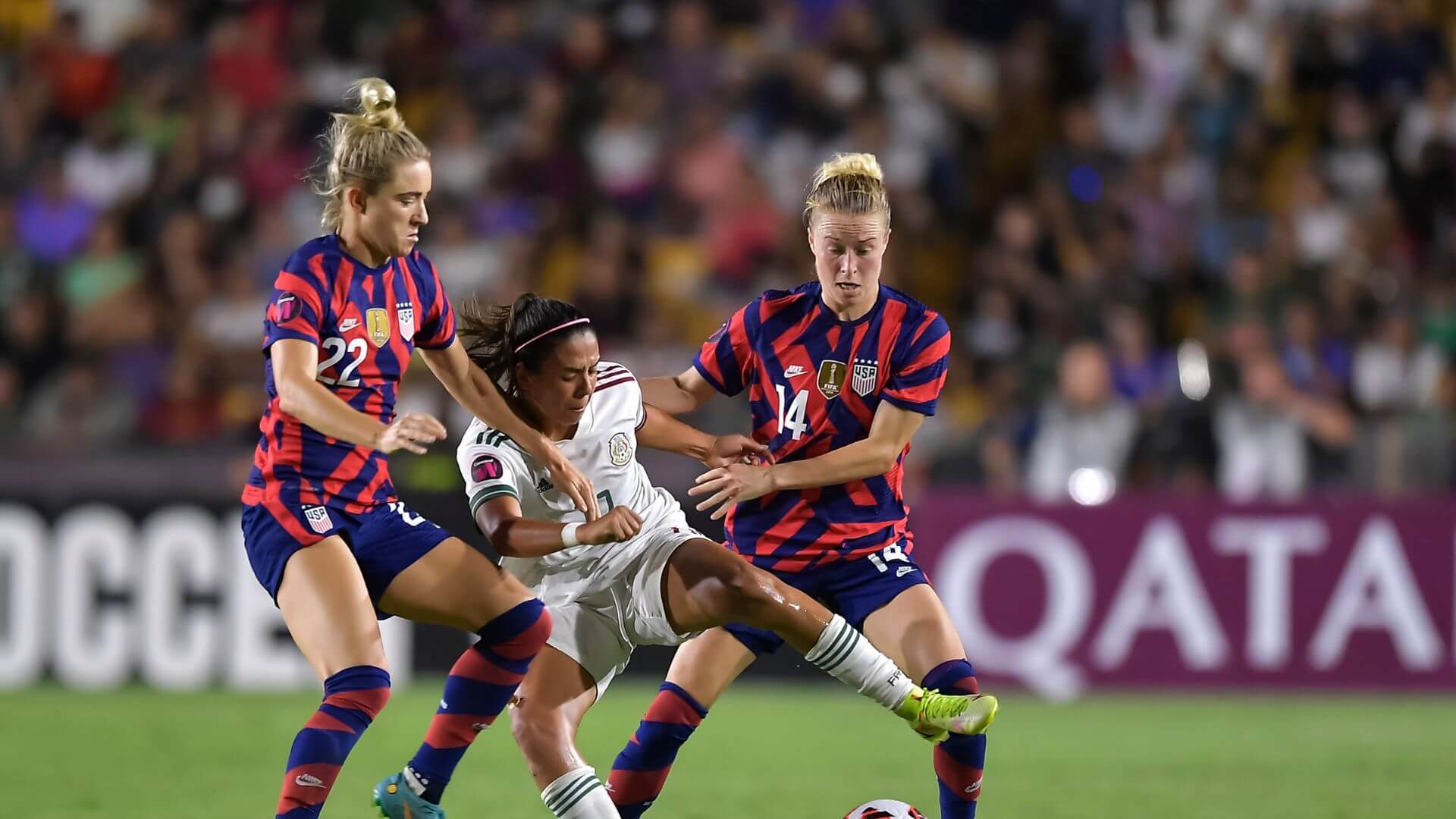 USWNT vs Mexico on July 11