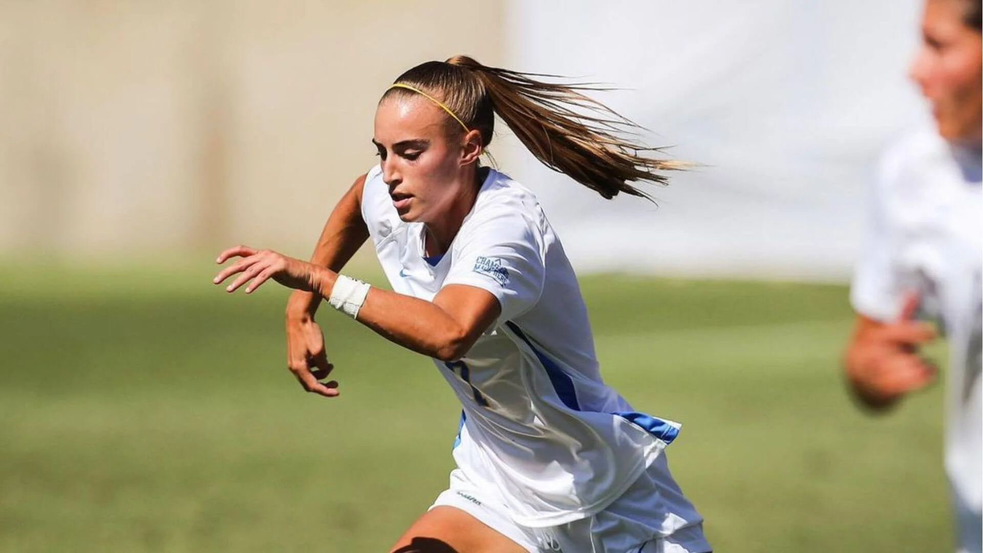 Kaila Novak playing for the UCLA Bruins