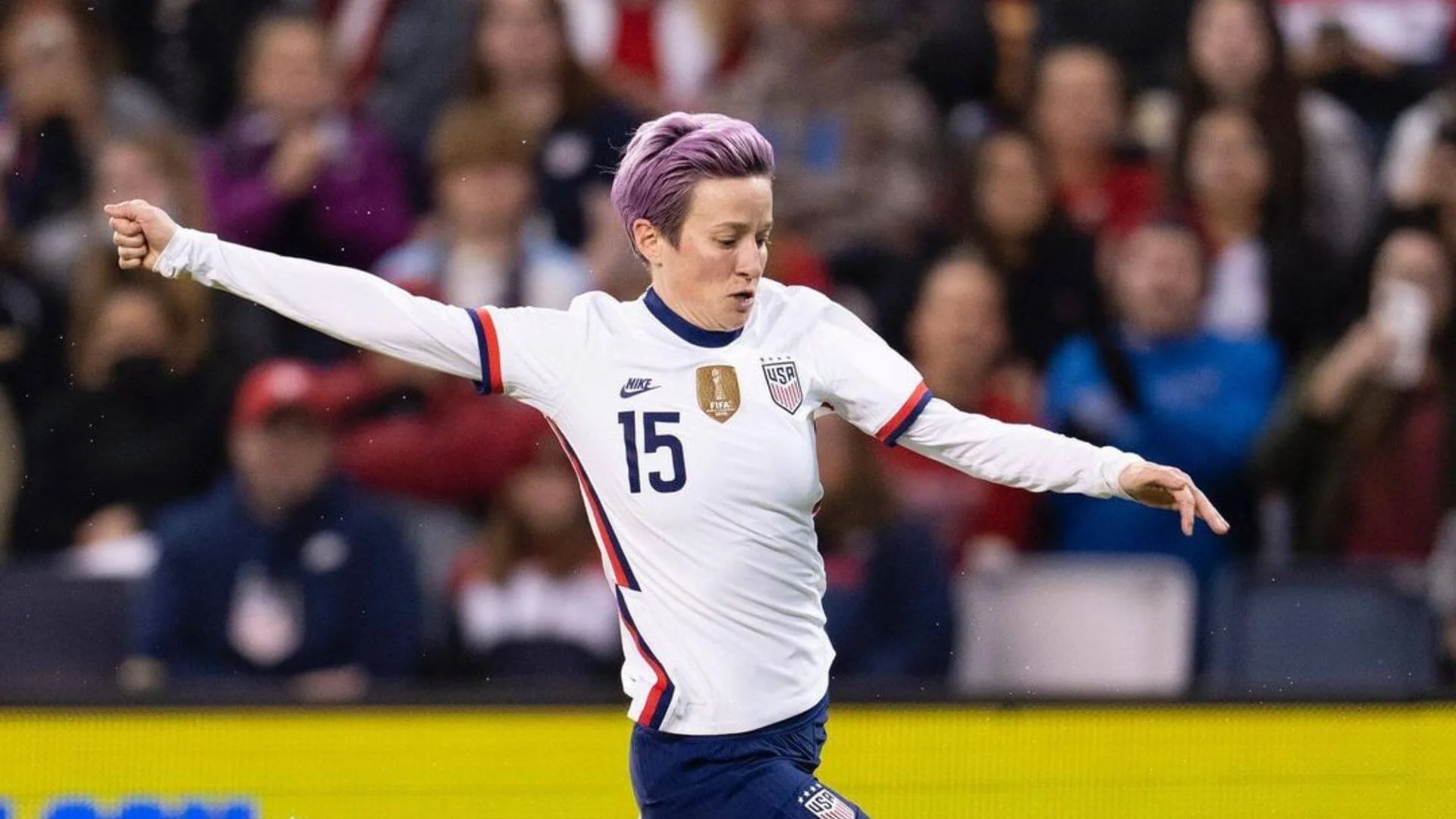 Megan Rapinoe for the USWNT