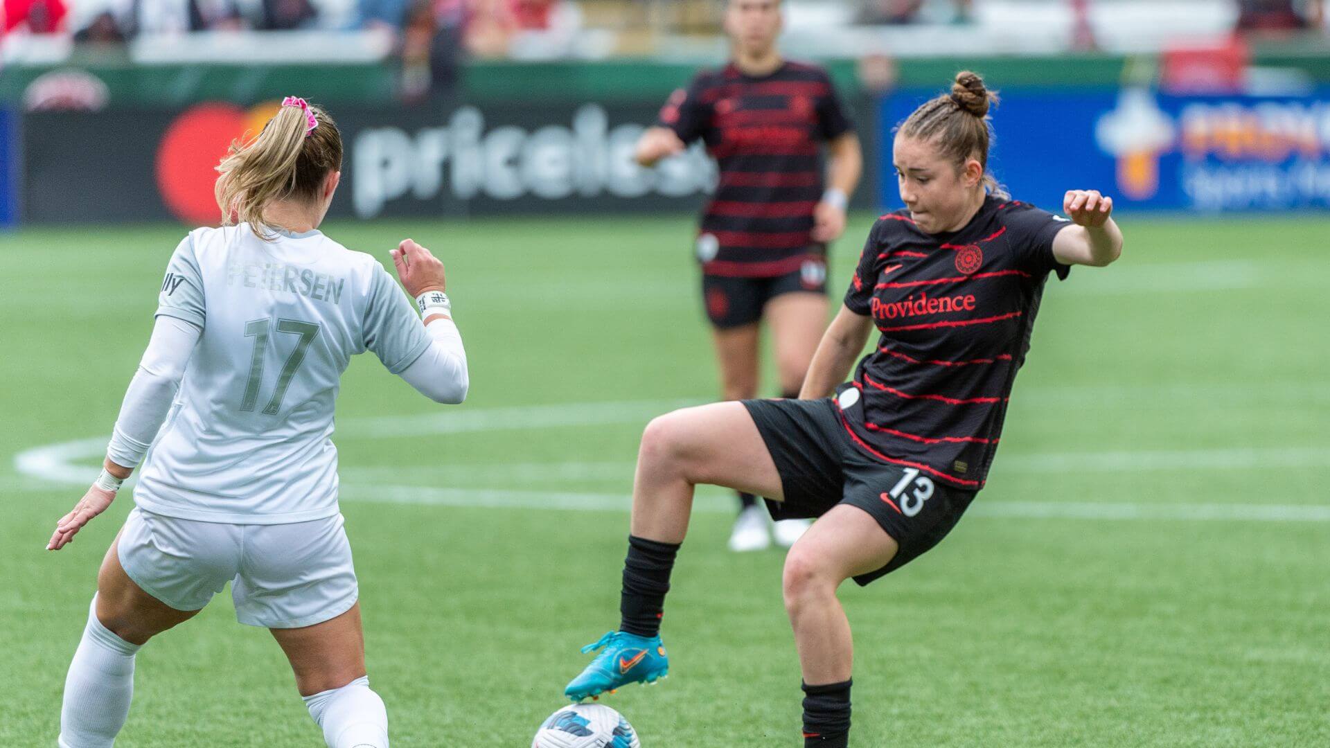 In women's soccer news, Olivia Moultrie scored an amazing goal