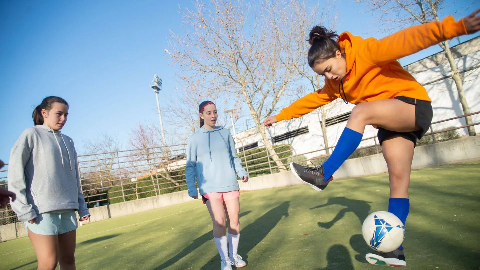 Comparing skill to heart in soccer players