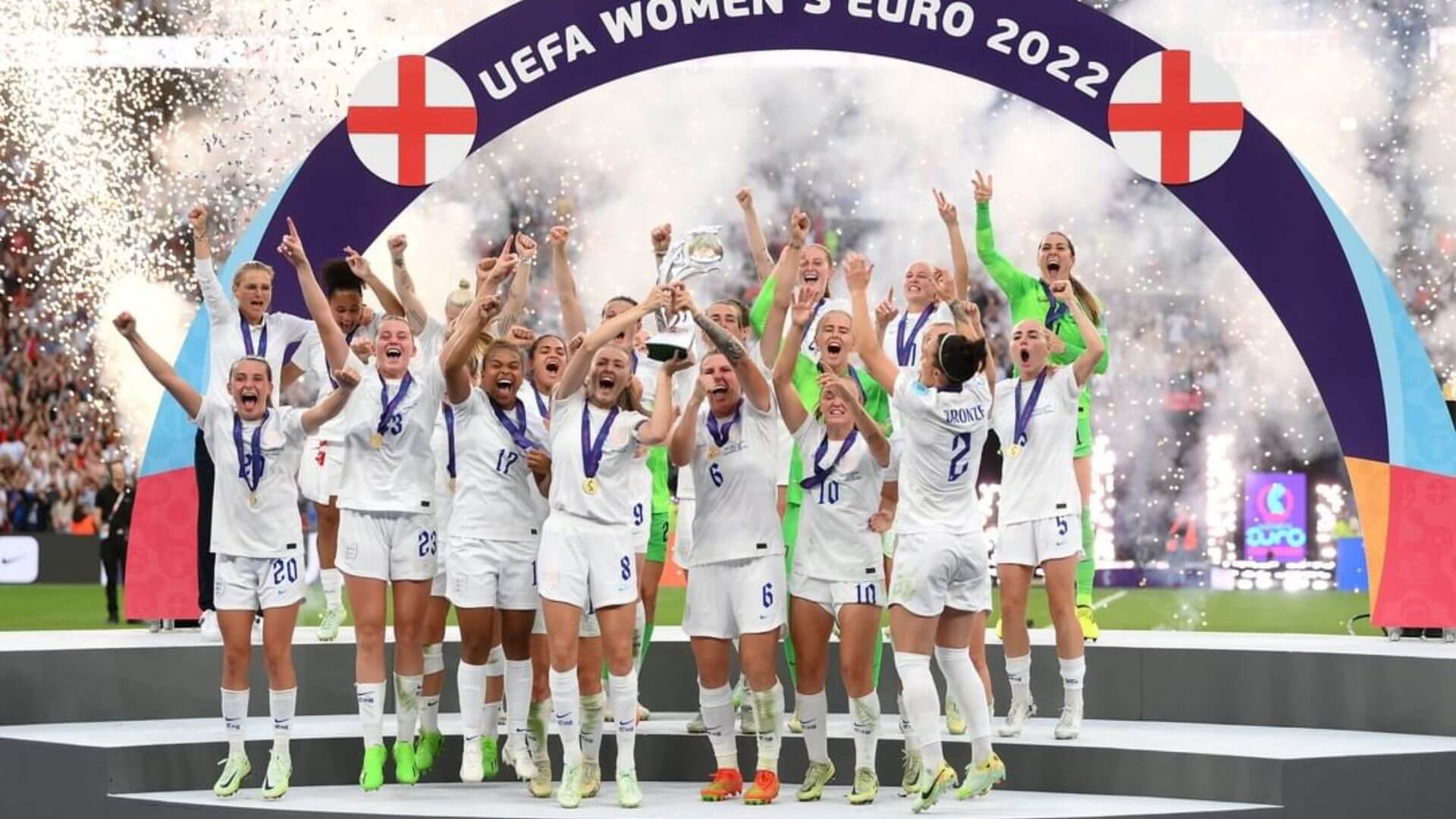 England won the Euro in women's soccer news