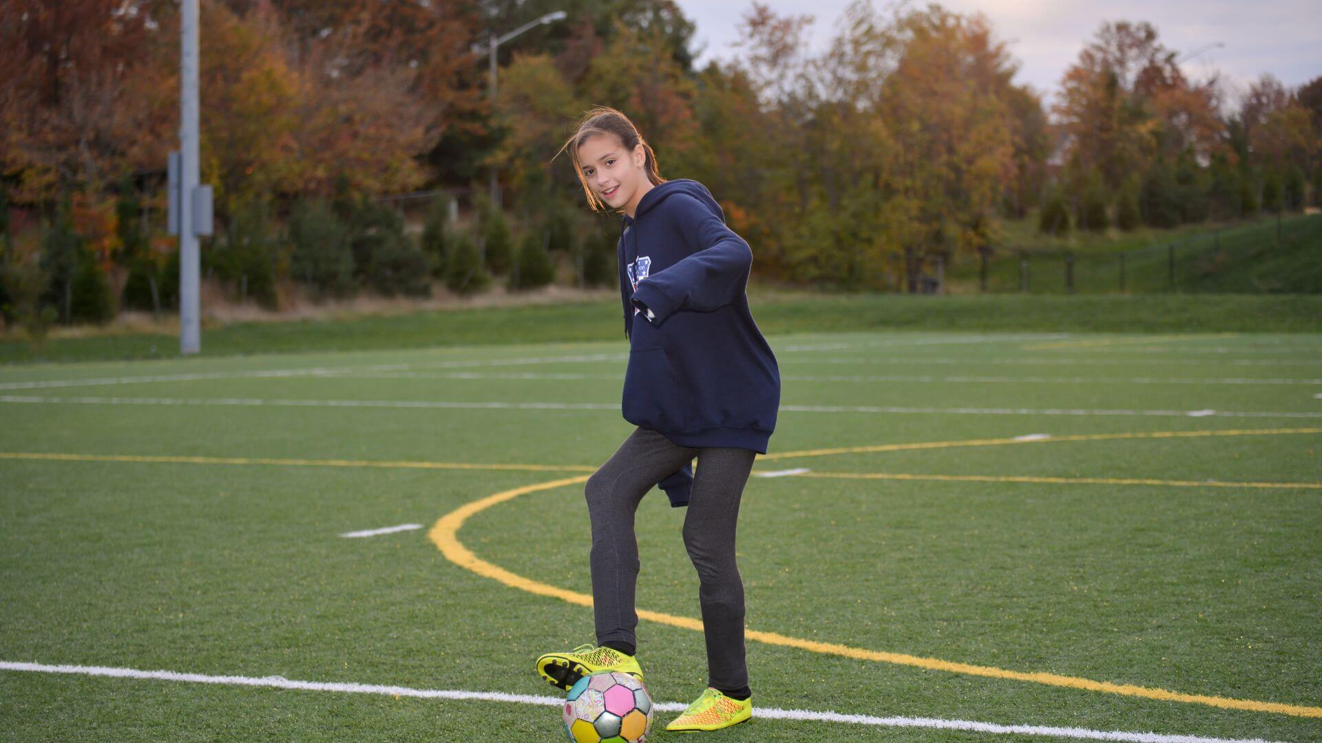 Positive self-talk on the field