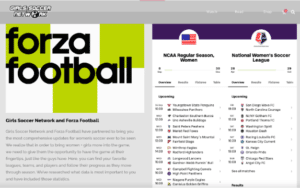 Forza Football on the GSN homepage