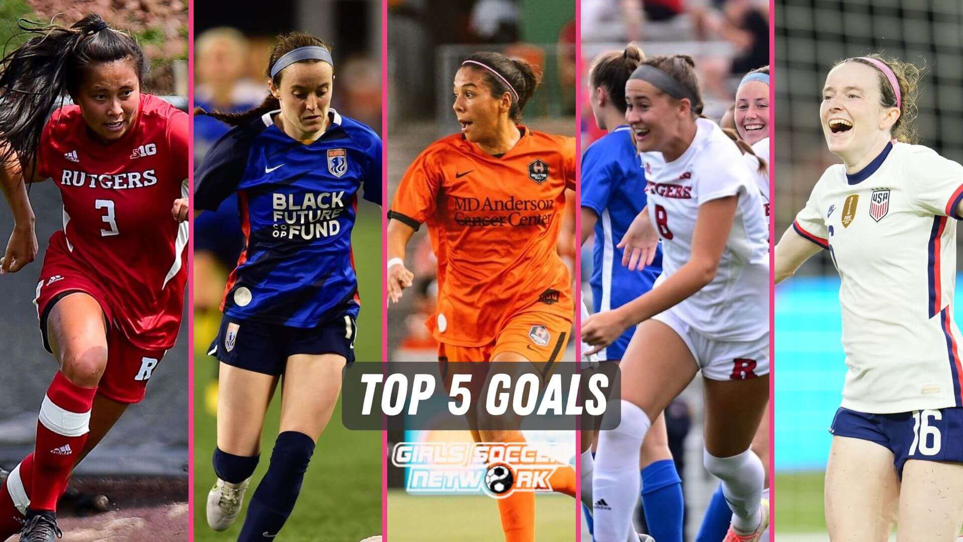 The best women's soccer goals of the week from the college and pro levels