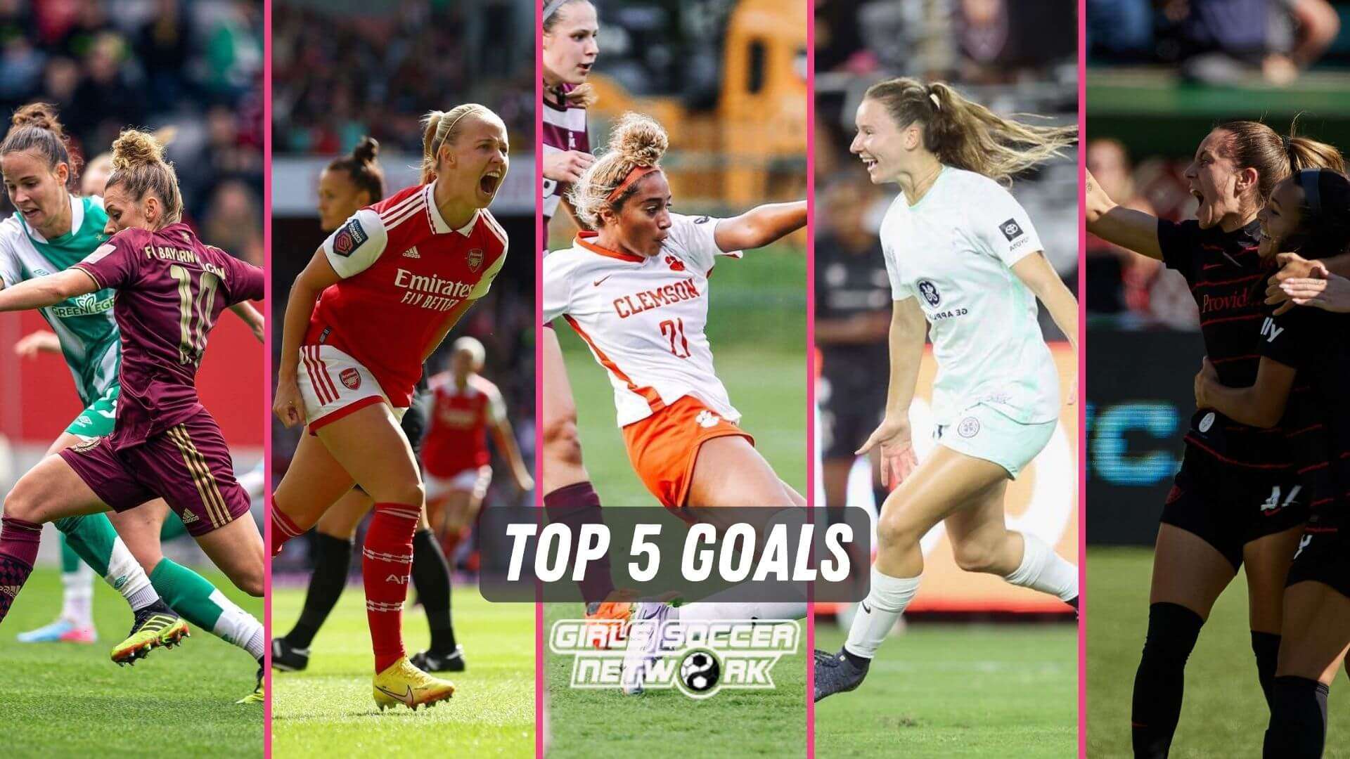 The best women's soccer goals from the NWSL, NCAA, and more