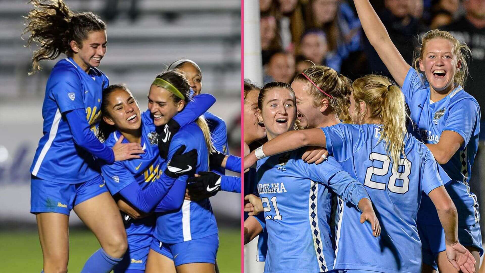 UCLA and UNC will battle in the NCAA Tournament Final