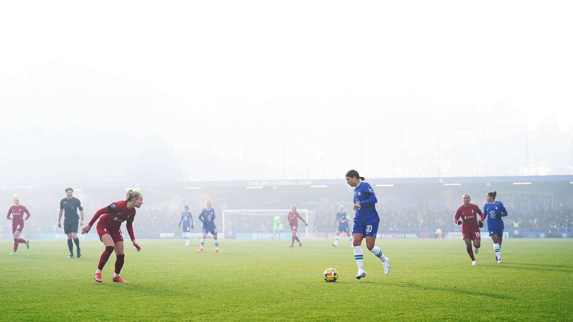 In women's soccer news, a WSL match was canceled due to ice on the pitch