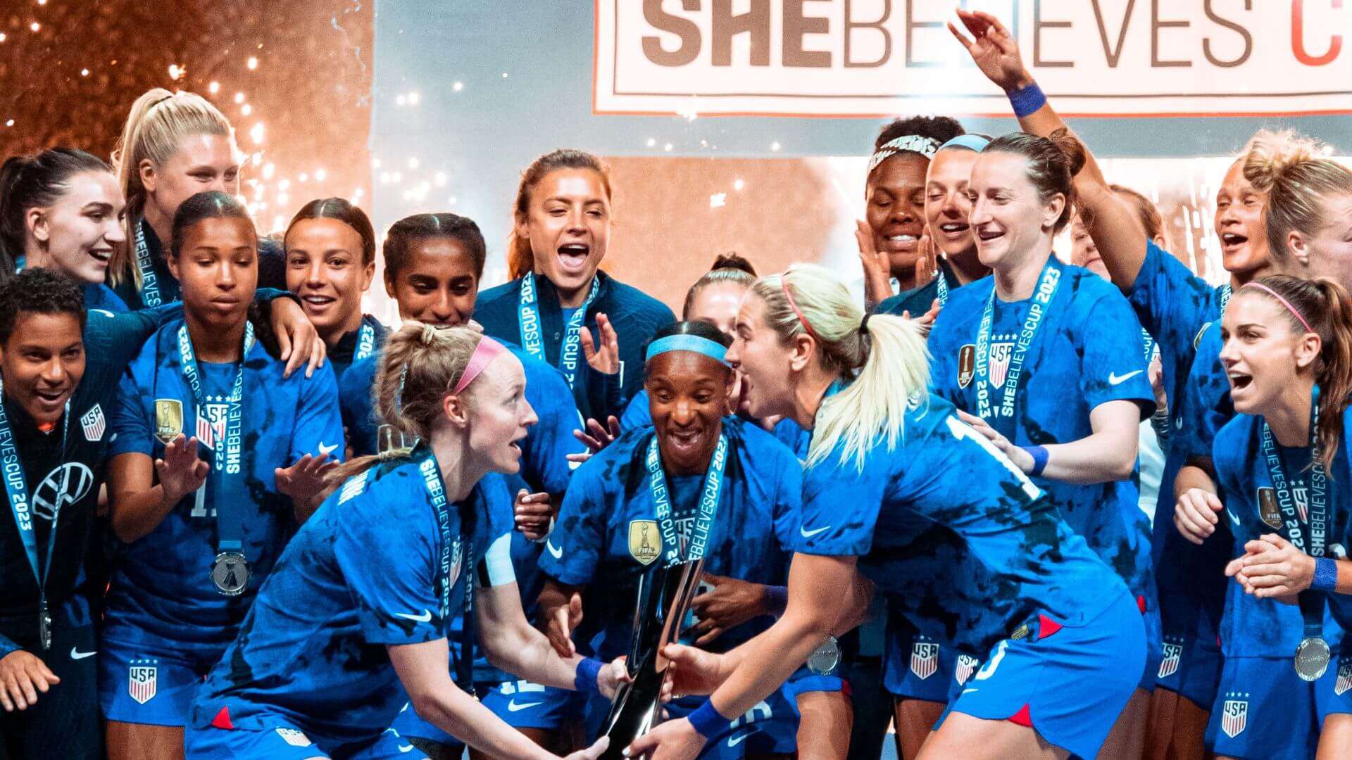 The USWNT wins the SheBelieves Cup 2023