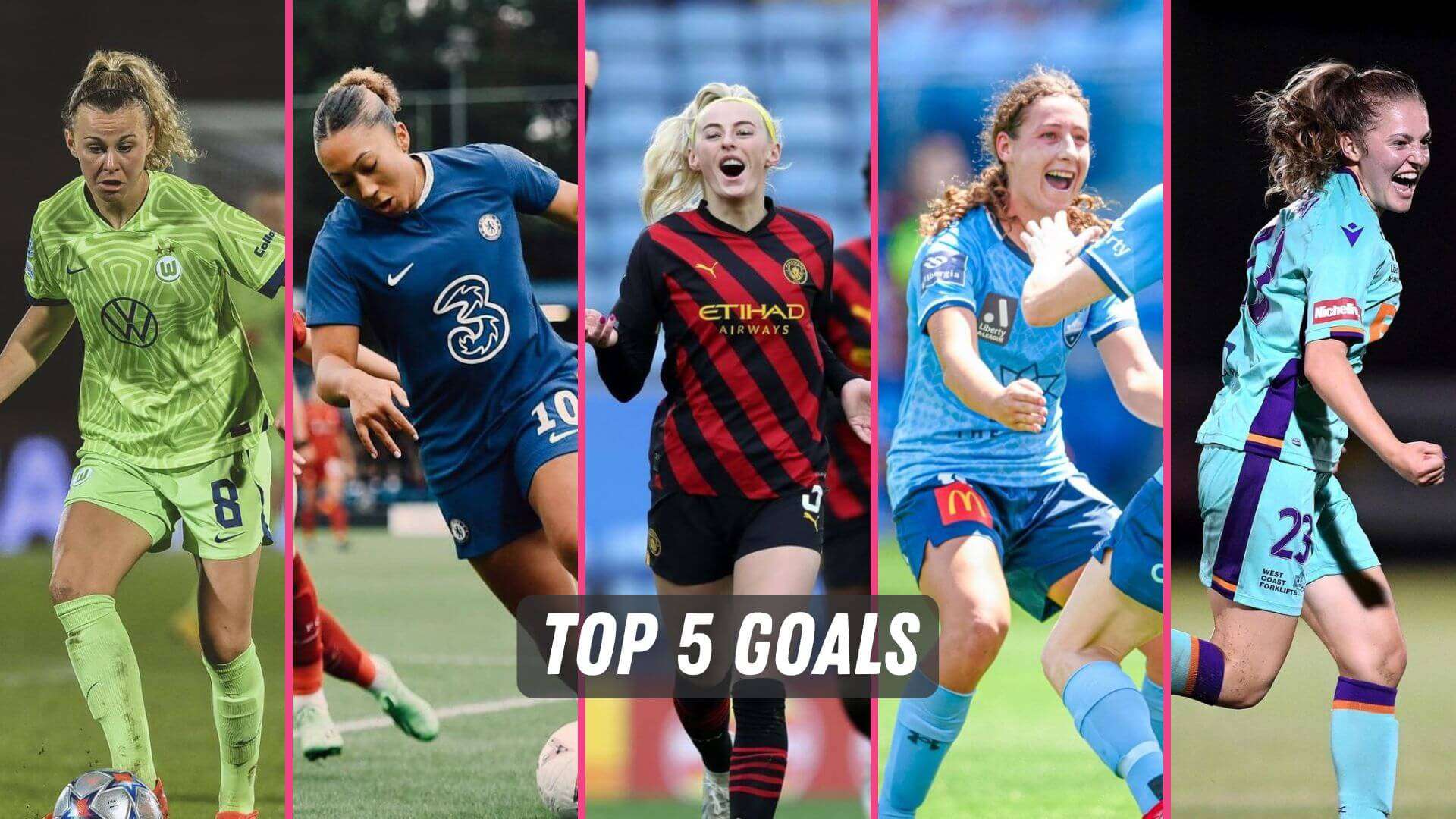 The best women's soccer goals from the past week