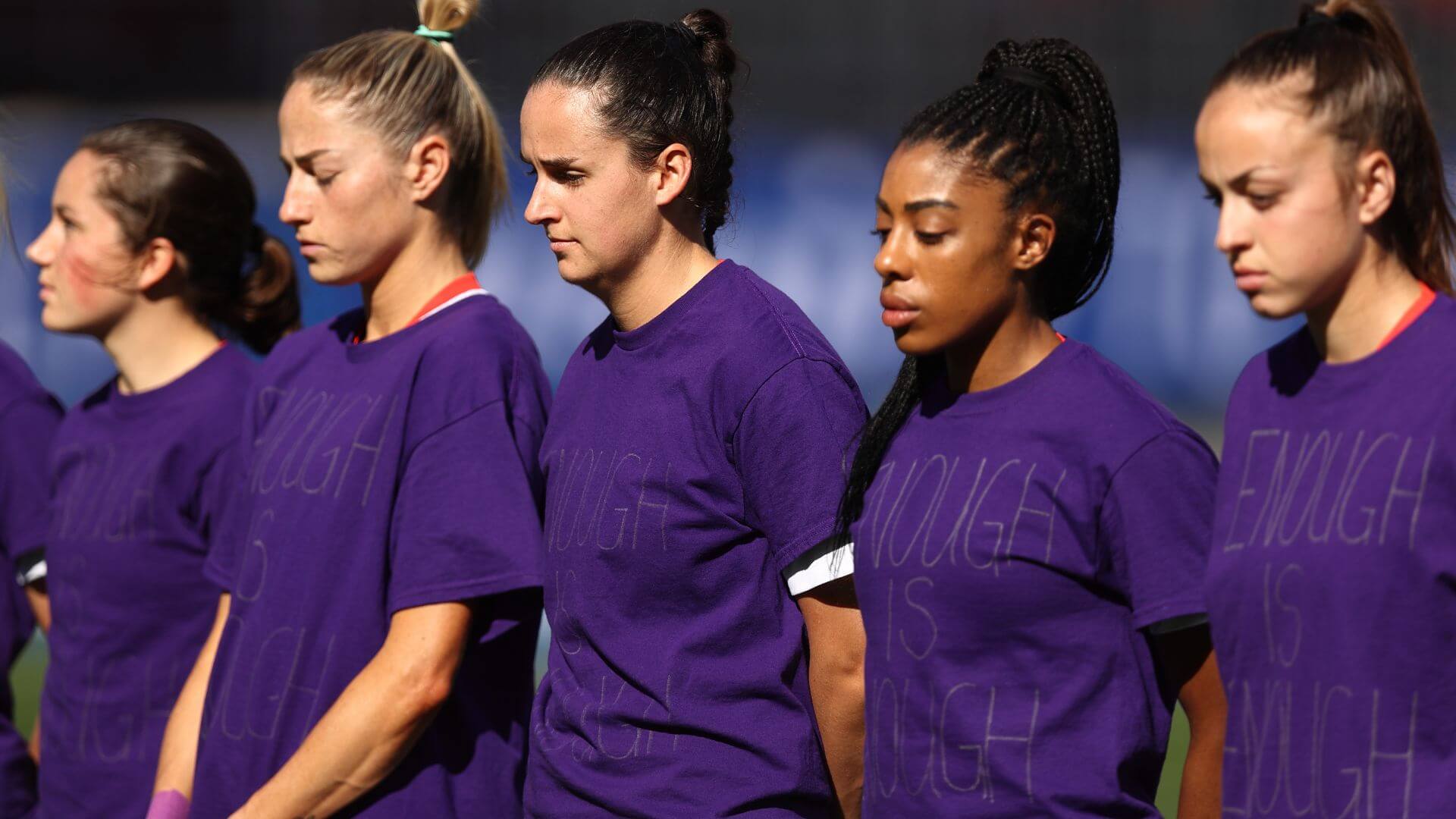 Canada Soccer Players Protest With 'Enough Is Enough' Shirts Vs USWNT