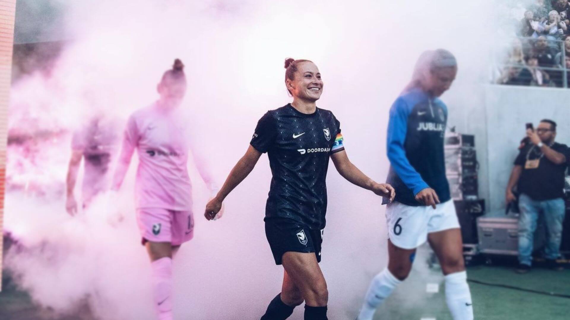 Ali Riley is one of 12 NWSL team captains this season