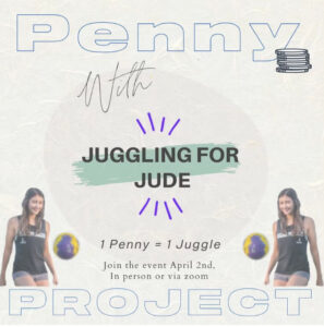 Juggling for Jude x The Penny Project