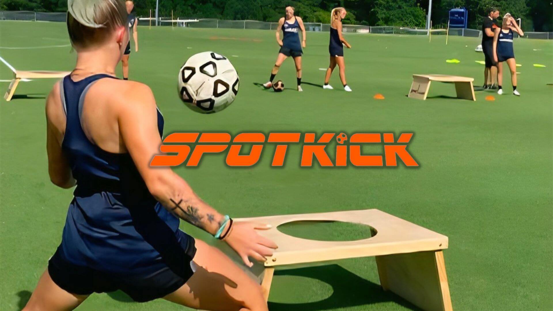 Spotkick game used during training