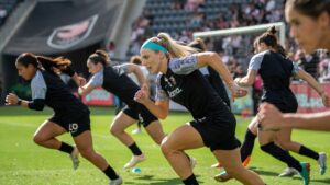 Julie Ertz pre match