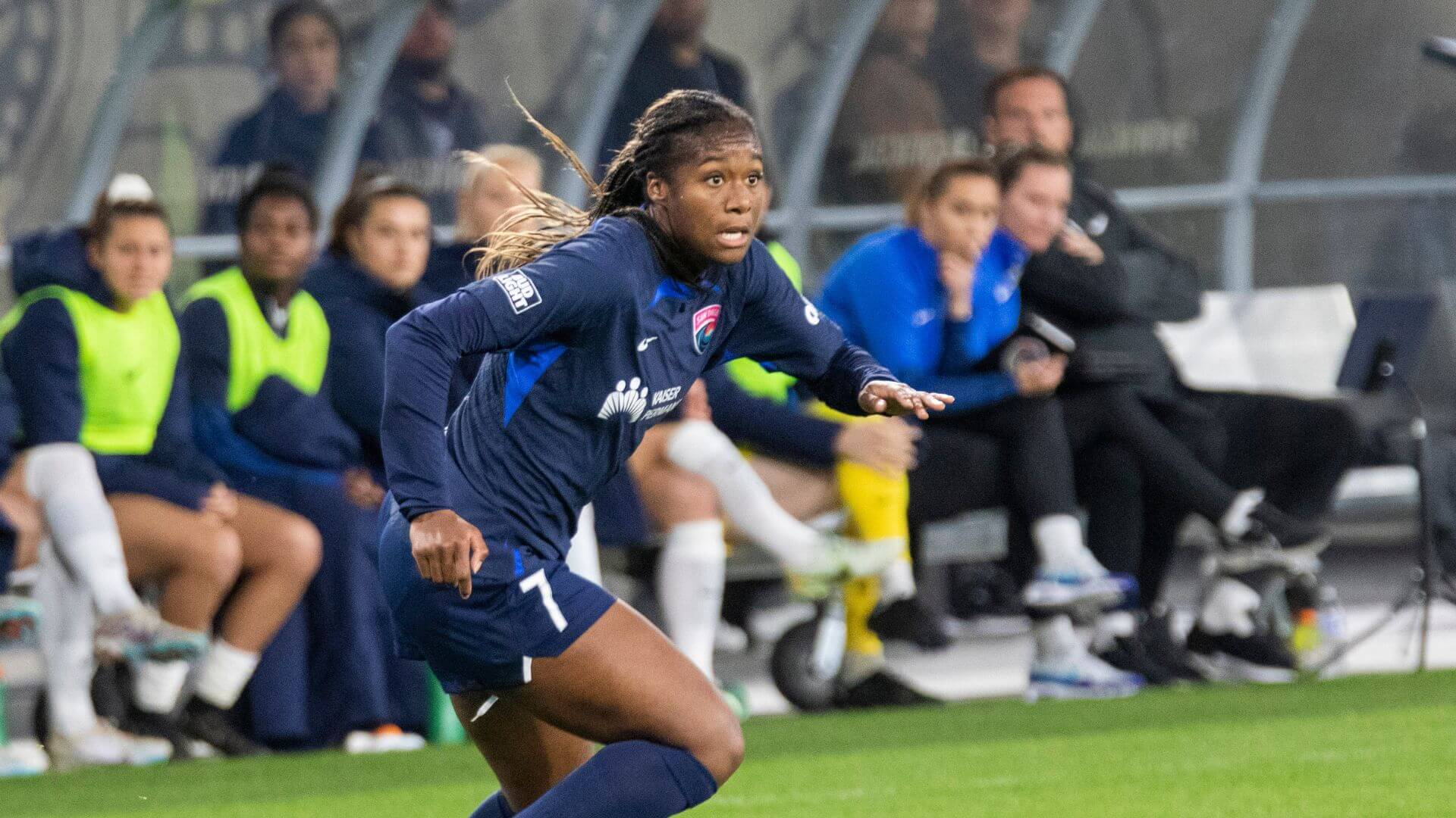 NWSL striker Amirah Ali