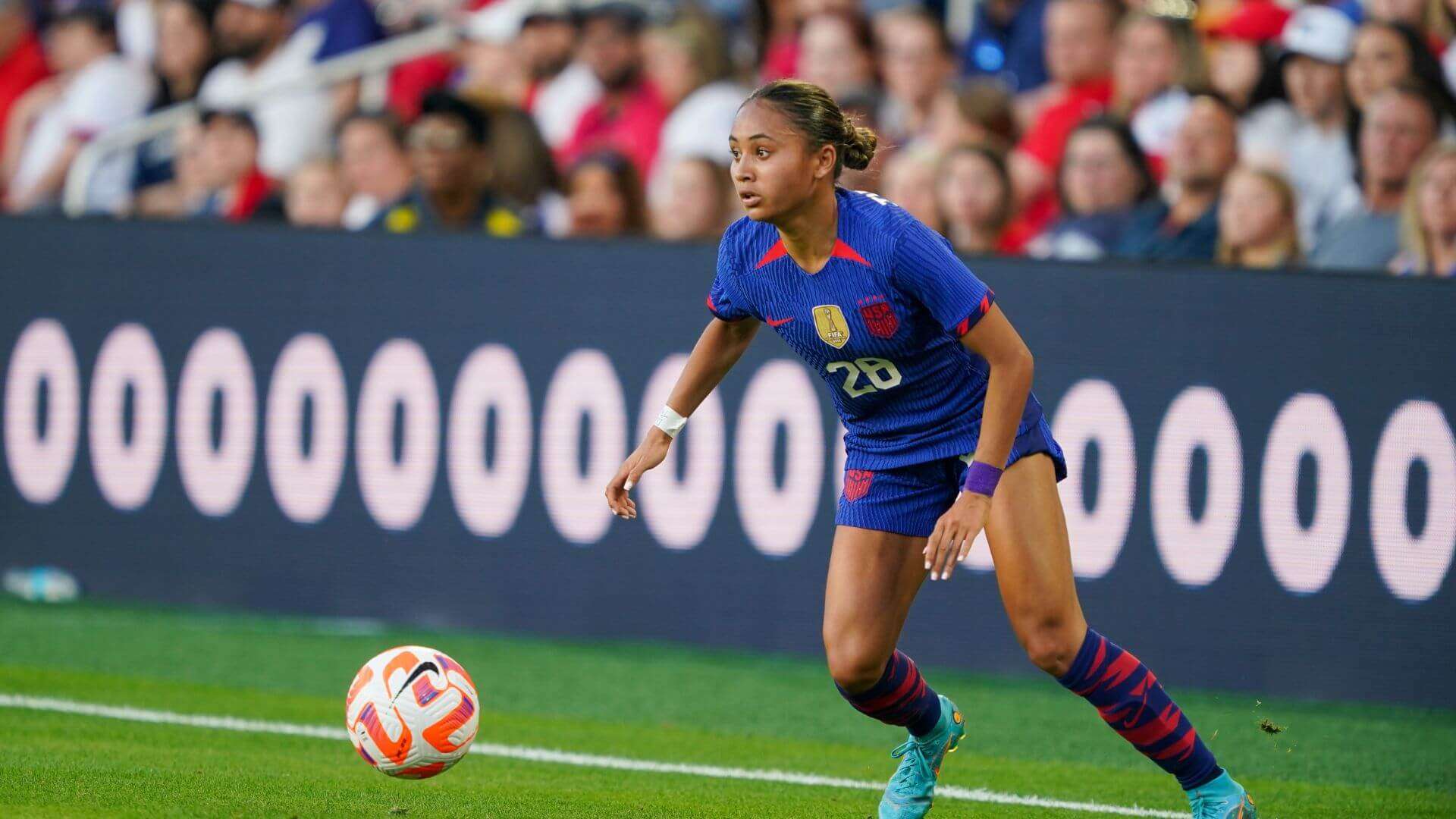 Alyssa Thompson could be one of the talented teenagers at Women's World Cup