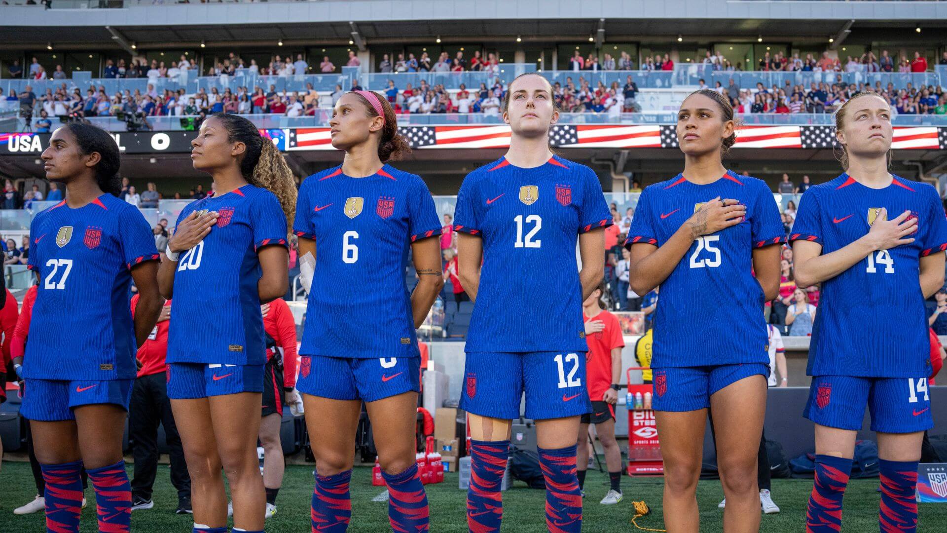 The USWNT is preparing for the Women's World Cup