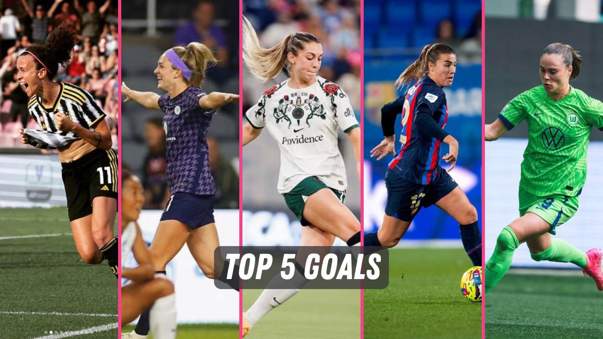 Morgan Weaver takes the top spot of Top 5 Goals